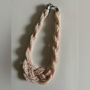 Beaded rope necklace
